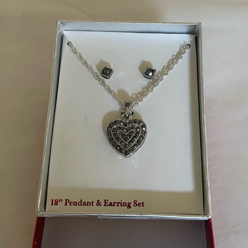 New in Box Necklace and Earring Set
